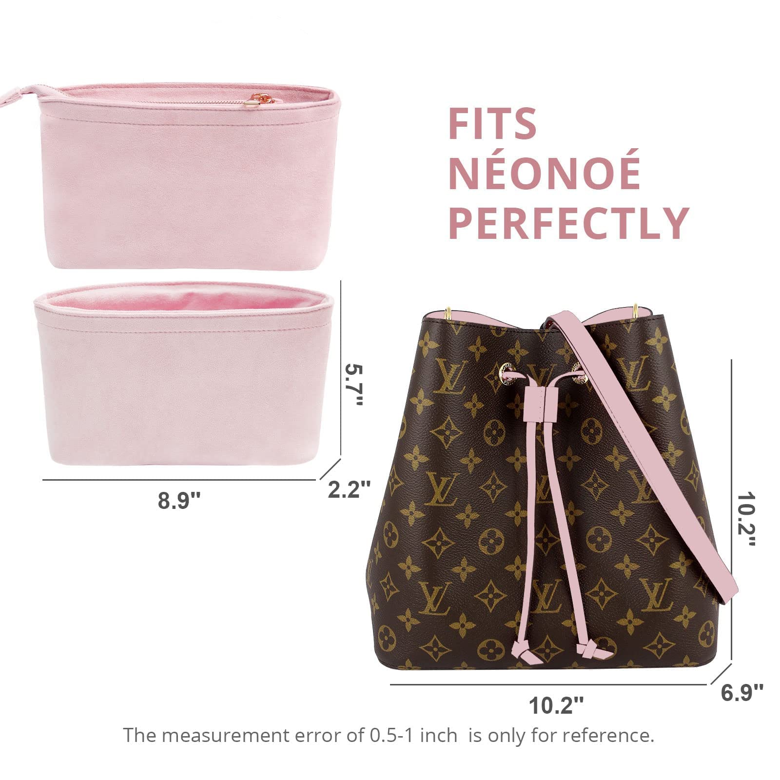 Louis Vuitton Neo Noe ~Purse Organizer 2 pack My thoughts 